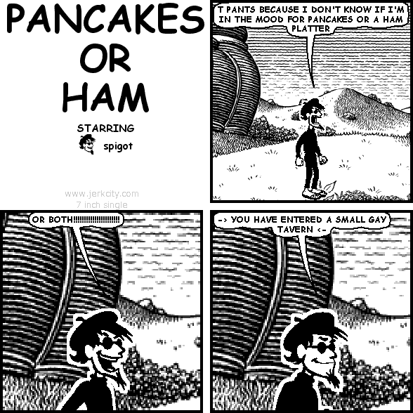 PANCAKES OR HAM