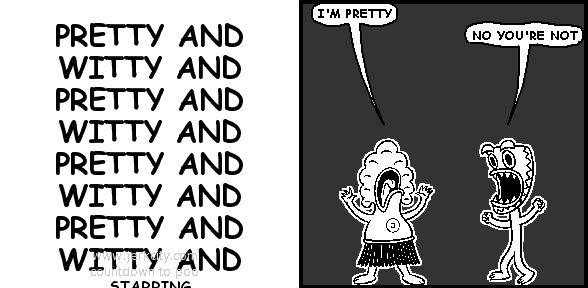PRETTY AND WITTY AND GAY