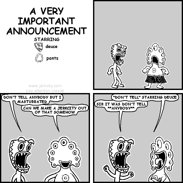 A VERY IMPORTANT ANNOUNCEMENT