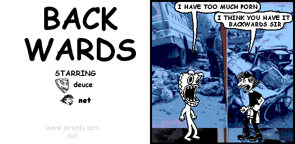BACKWARDS