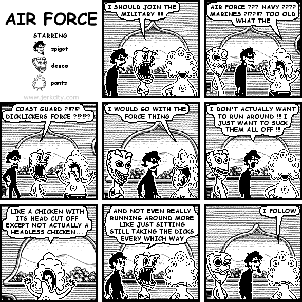 AIR FORCE, NAVY, MARINES