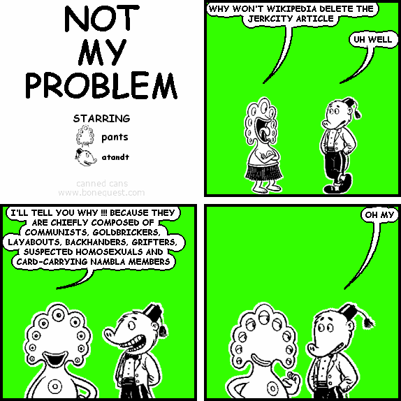 NOT MY PROBLEM