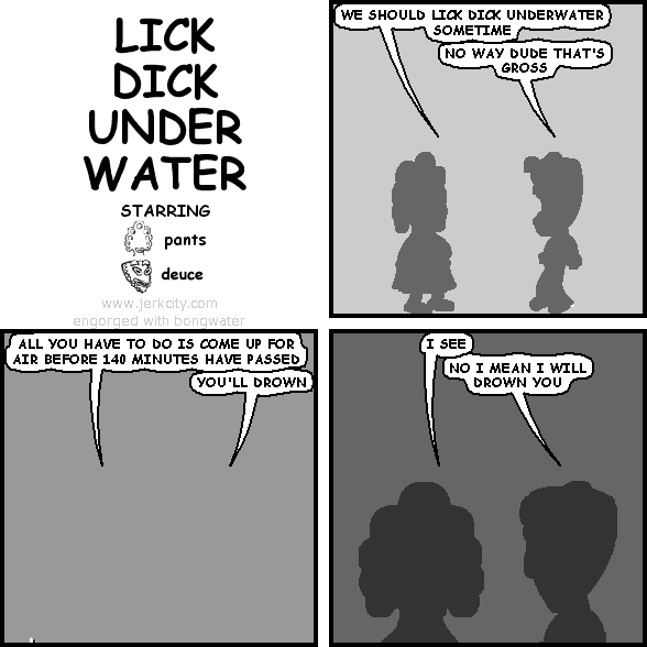 LICK DICK UNDERWATER