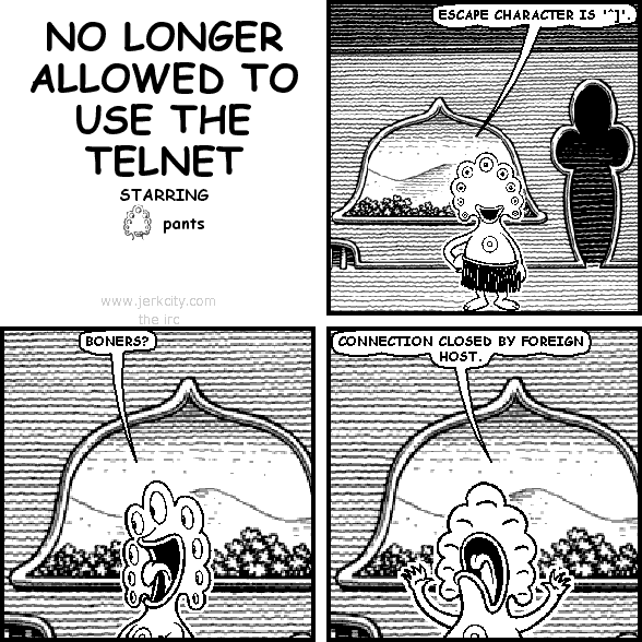 NO LONGER ALLOWED TO USE THE TELNET