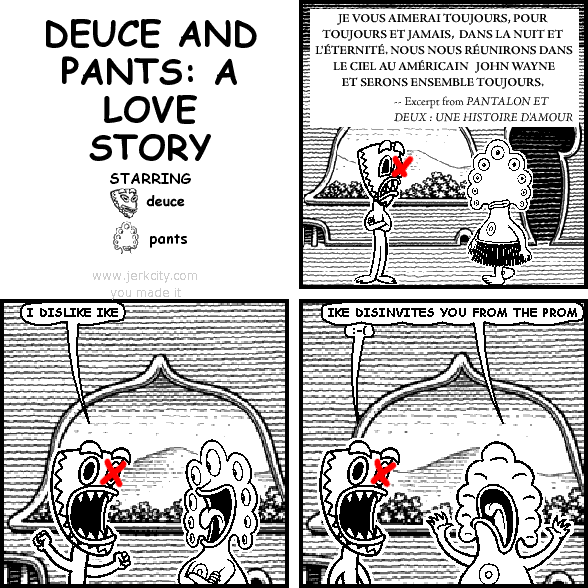 DEUCE AND PANTS: A LOVE STORY