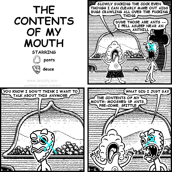 THE CONTENTS OF MY MOUTH