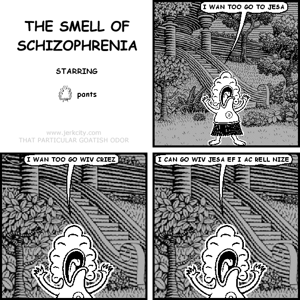 THE SMELL OF SCHIZOPHRENIA