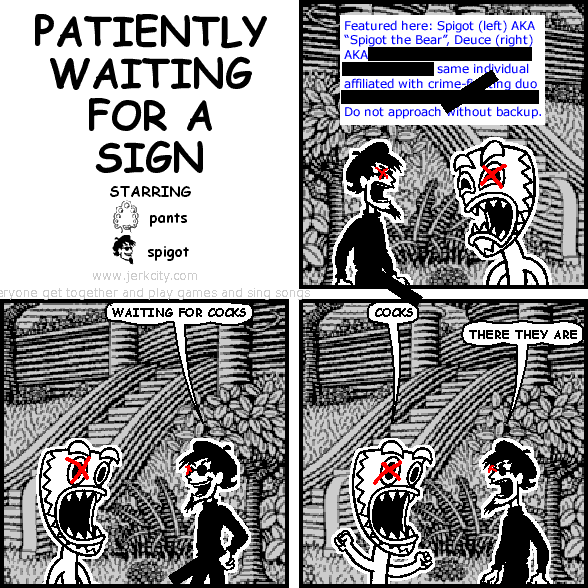 PATIENTLY WAITING FOR A SIGN