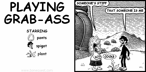 PLAYING GRAB-ASS