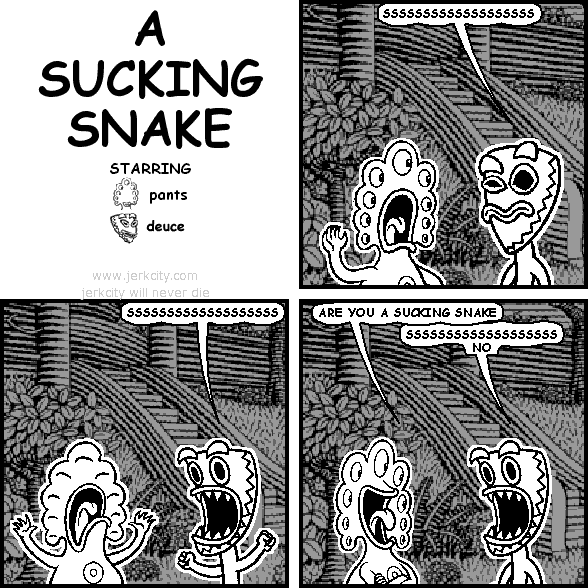 A SUCKING SNAKE