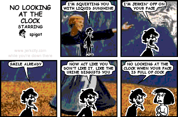 NO LOOKING AT THE CLOCK