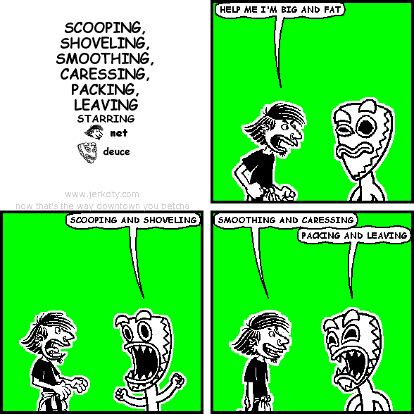 SCOOPING, SHOVELING