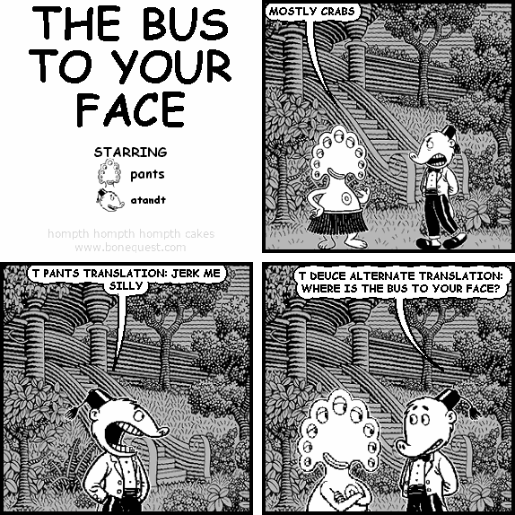 THE BUS TO YOUR FACE