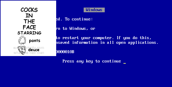 PRESS ANY KEY TO CONTINUE