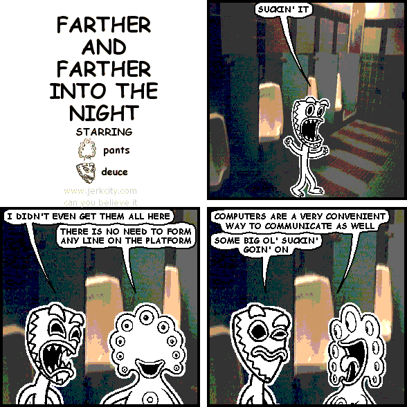FARTHER AND FARTHER INTO THE NIGHT