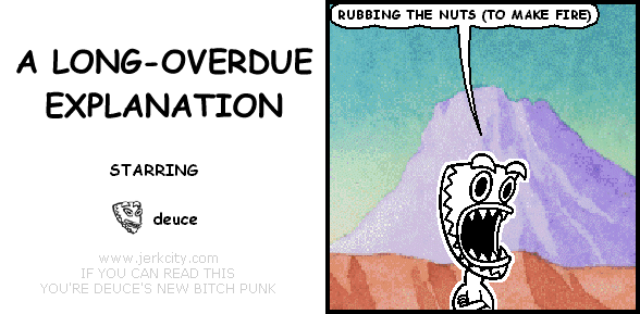 A LONG-OVERDUE EXPLANATION