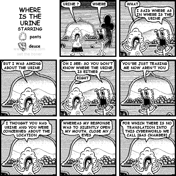 WHERE IS THE URINE