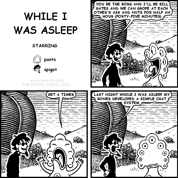 WHILE I WAS ASLEEP