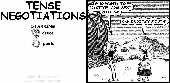 TENSE NEGOTIATIONS