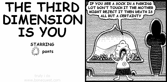 THE THIRD DIMENSION IS YOU