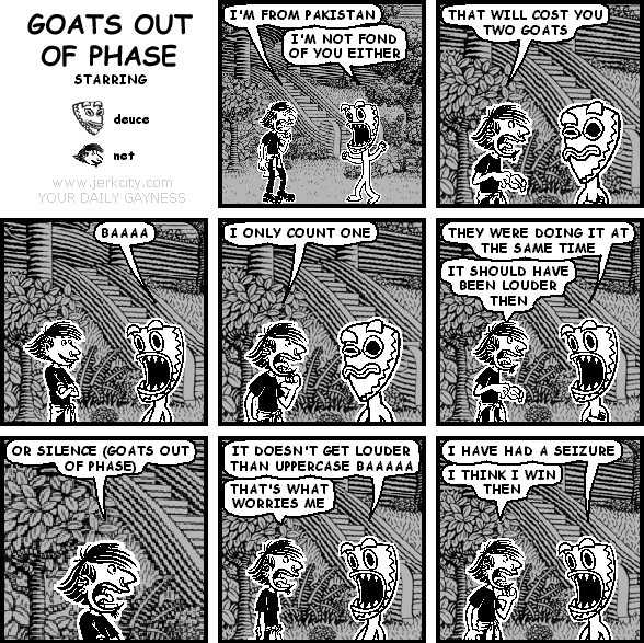 GOATS OUT OF PHASE