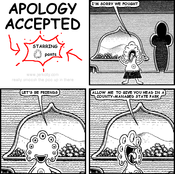 apology accepted
