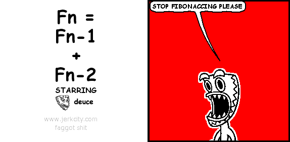 fn = fn-1 + fn-2
