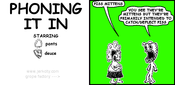 PHONING IT IN