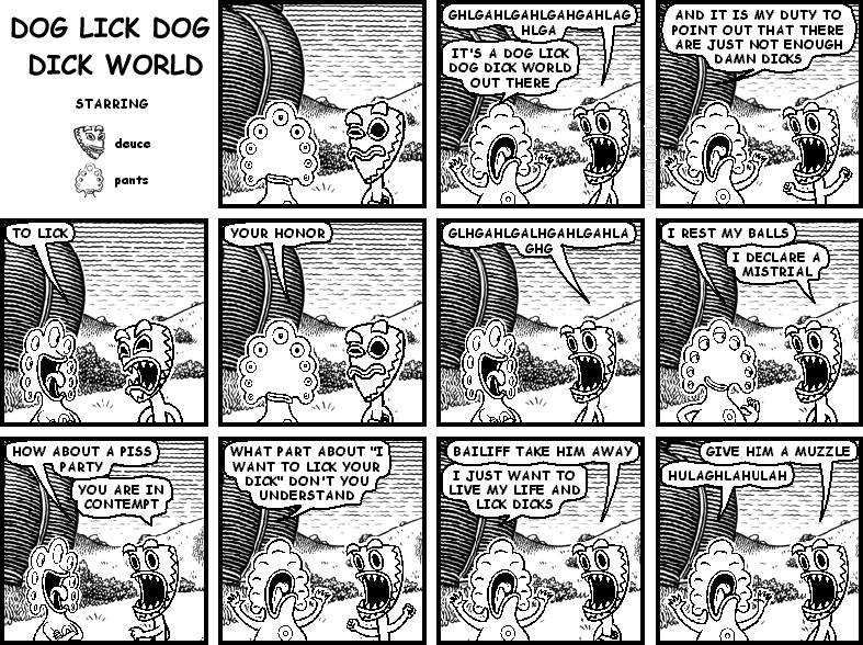 DOG LICK DOG DICK WORLD