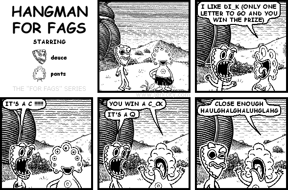 HANGMAN FOR FAGS