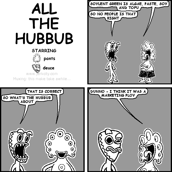 all the hubbub