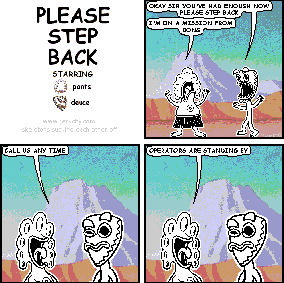 please step back