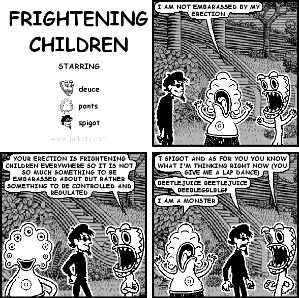 FRIGHTENING CHILDREN