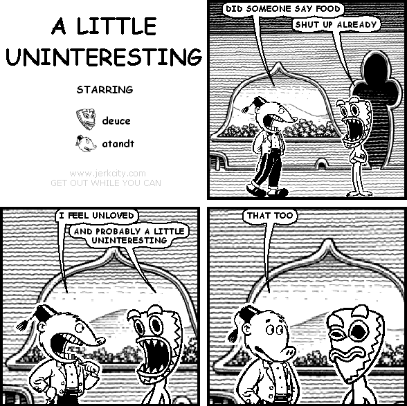 A LITTLE UNINTERESTING
