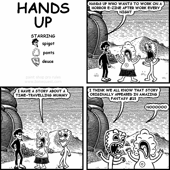 HANDS UP