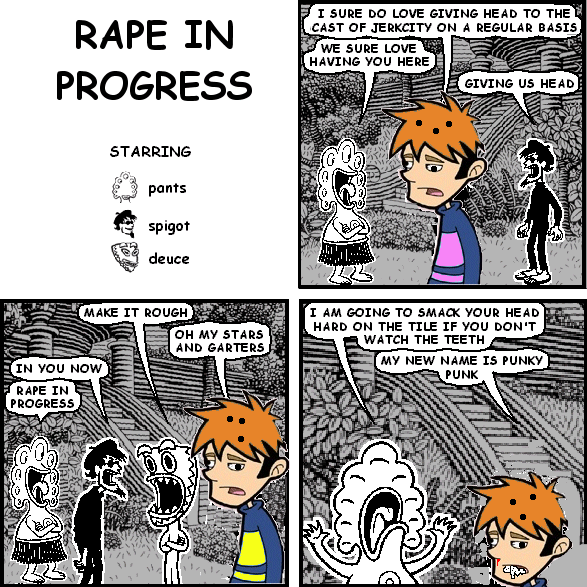 RAPE IN PROGRESS