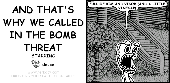 WHY WE CALLED IN THE BOMB THREAT