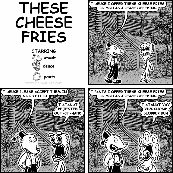 THESE CHEESE FRIES
