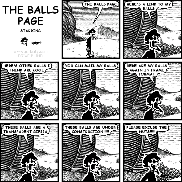 THE BALLS PAGE