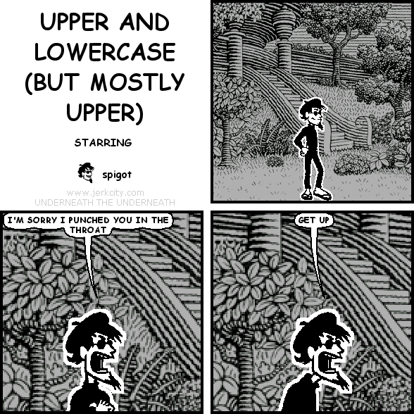 UPPER AND LOWERCASE