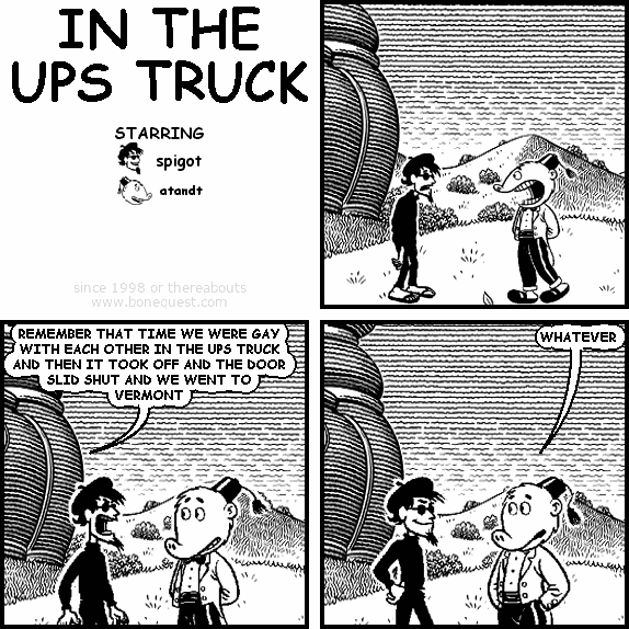 IN THE UPS TRUCK