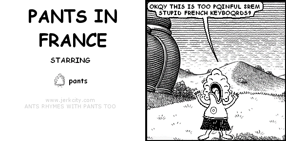 PANTS IN FRANCE