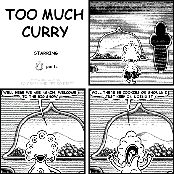TOO MUCH CURRY