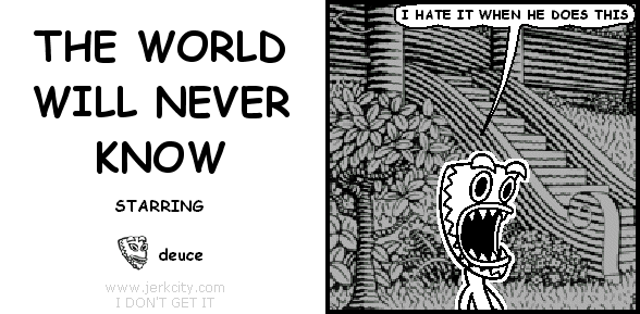 THE WORLD WILL NEVER KNOW